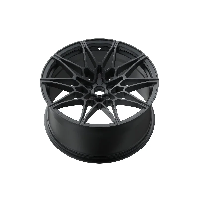 Custom Forged Forged Wheels Polished Silver Star Mesh Multi Spoke Custom Alloy Wheels For BMW For Audi For Porsche For Benz