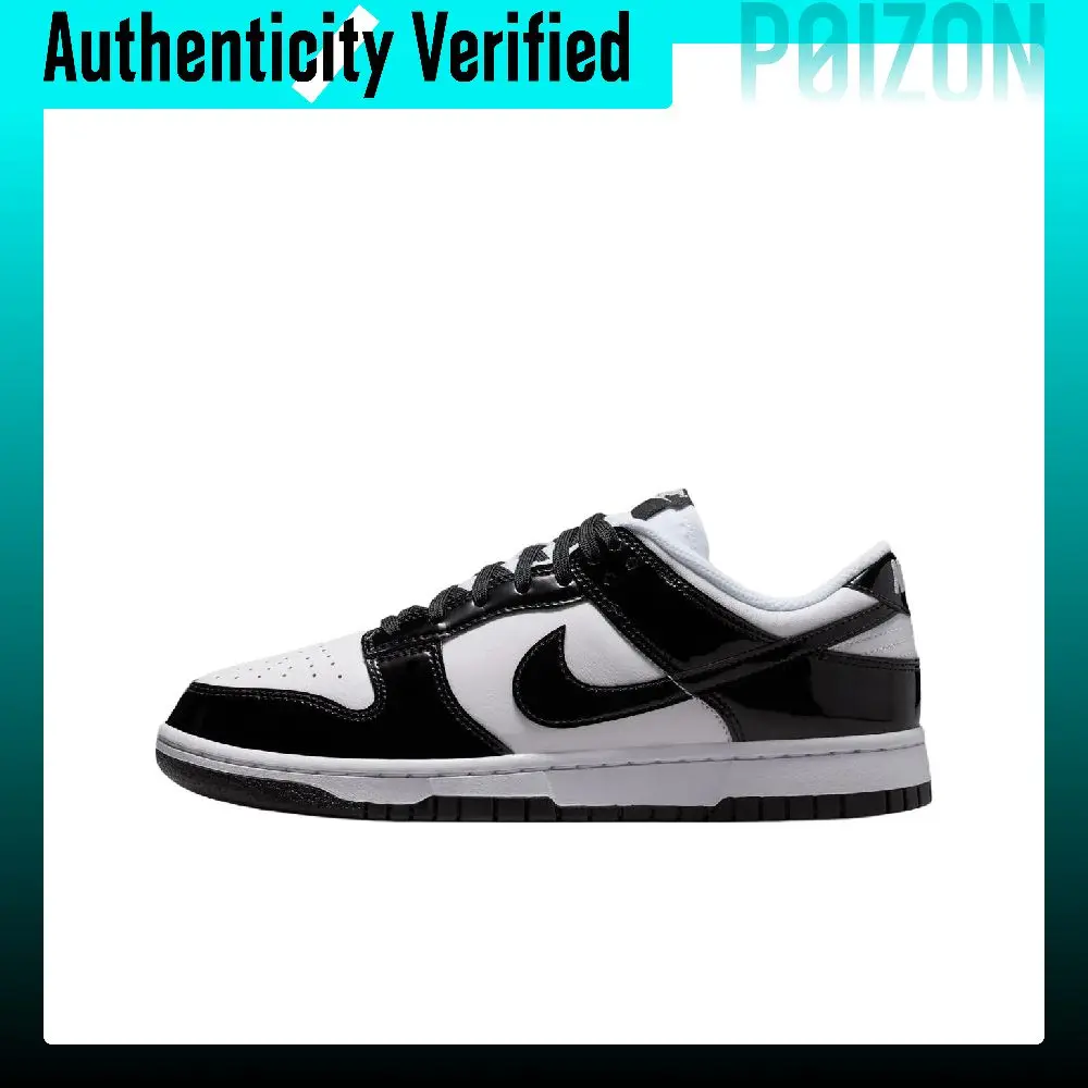Nike Dunk Skate Shoes Women's Low-top White Black IV5104-102