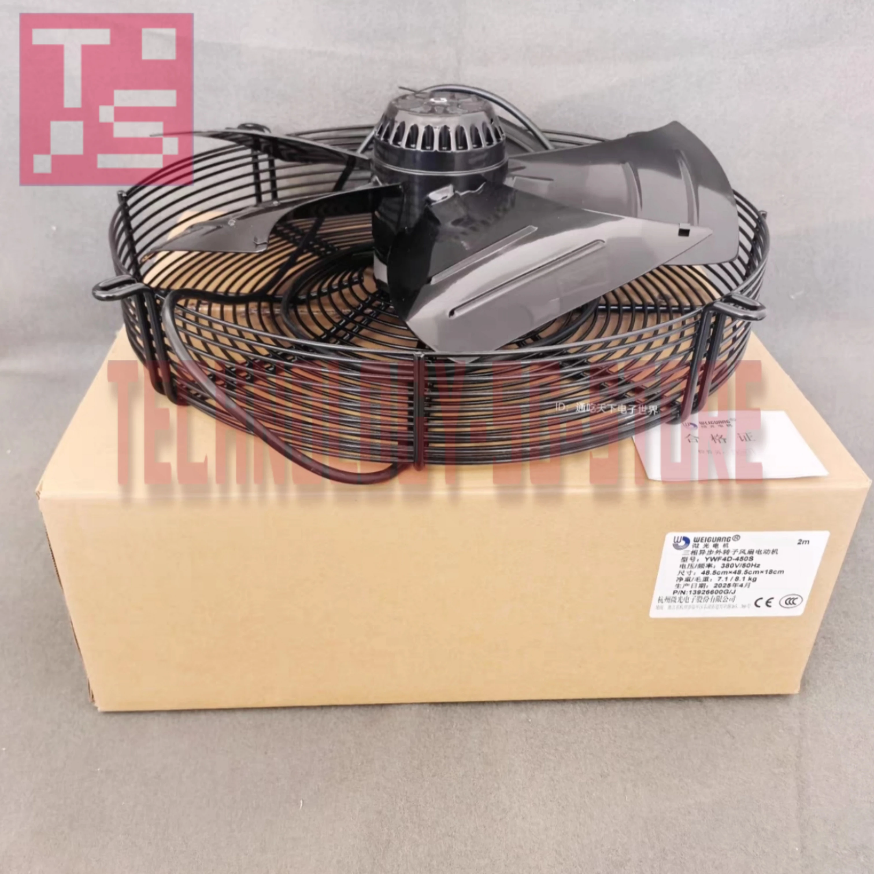 พัดลมระบายความร้อน YWF4D-450B YWF4D-450S ใหม่ 100%