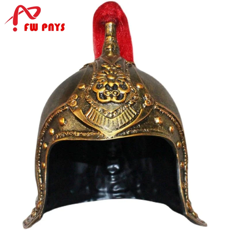 Golden Silver Ancient Chinese General Hat For Adults Resin Soldier Armor Hat Halloween Carnival Supplies