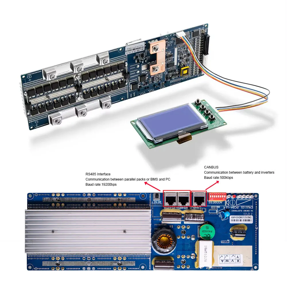 Pre-sale 48V 105ah Case DIY Kits LiFePO4 Battery 51.2V Box Smart BMS LFP 16S 100A Bluetooth Solar Energy ESS Seplos EVE EU Stock