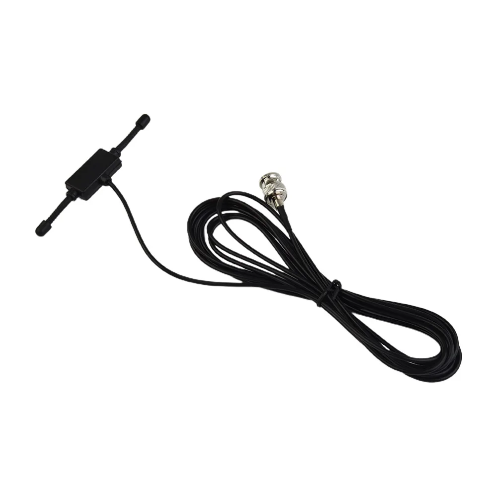 Car Glass Mount VHF UHF Antenna, 3dBi Gain, Car Truck Scanner Antenna, 50 ohm Impedance, 3 Meter RG174 Coaxial Cable