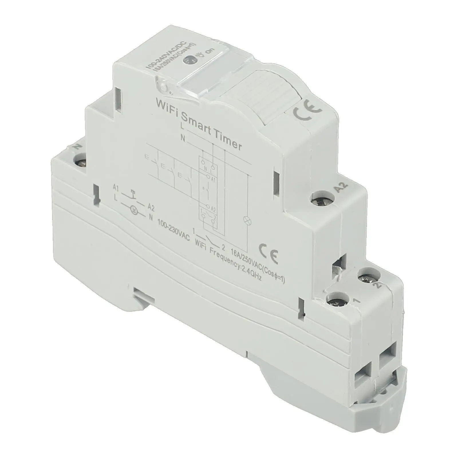 Wireless Timer Switch TM609 Compatible with APP Supports 100 On/Off Programs Countdown and Memory Mode AC 100 240V 16A
