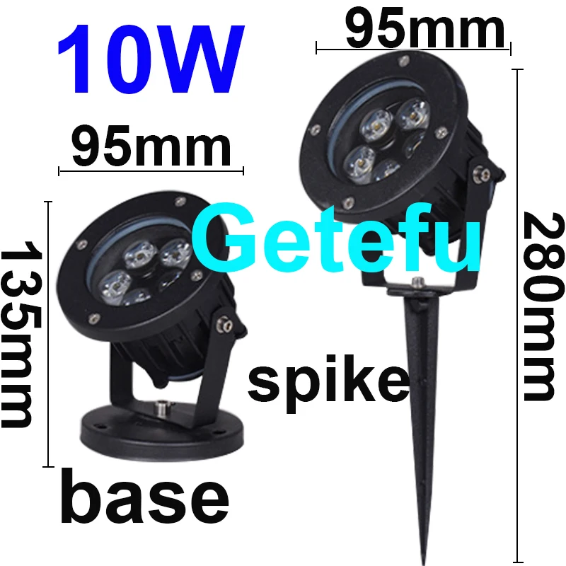 LED-Außenscheinwerfer DC12V AC220V110V Flutlicht Garten Landschaft Wandwaschbeleuchtung IP67 tarennt Baumgräser Hinterhof Rasenlampe – Detail 12