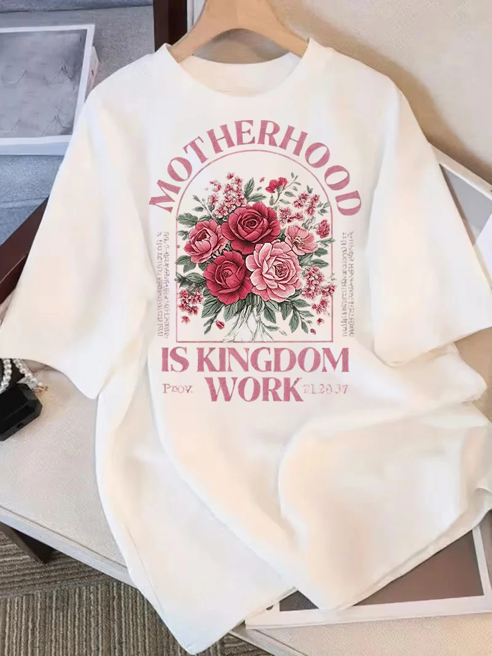 1pc Beautiful Flowers Forever Printed Short Sleeve Women Cotton Hip Hop T-Shirts Summer Comfortable T Shirt Loose Sport Clothes