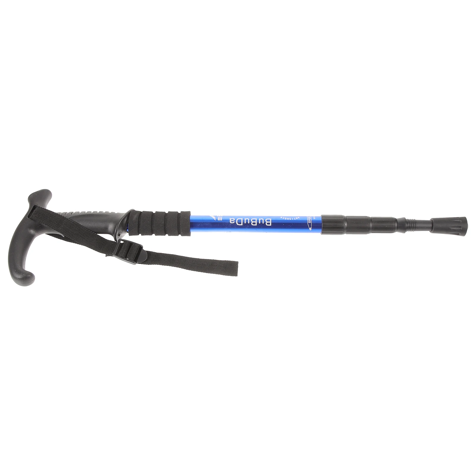 

Adjustable Walking Cane Hiking Trekking Pole Telescopic Mountain Climbing Stick Non-Slip Durable Aluminum Alloy Retractable
