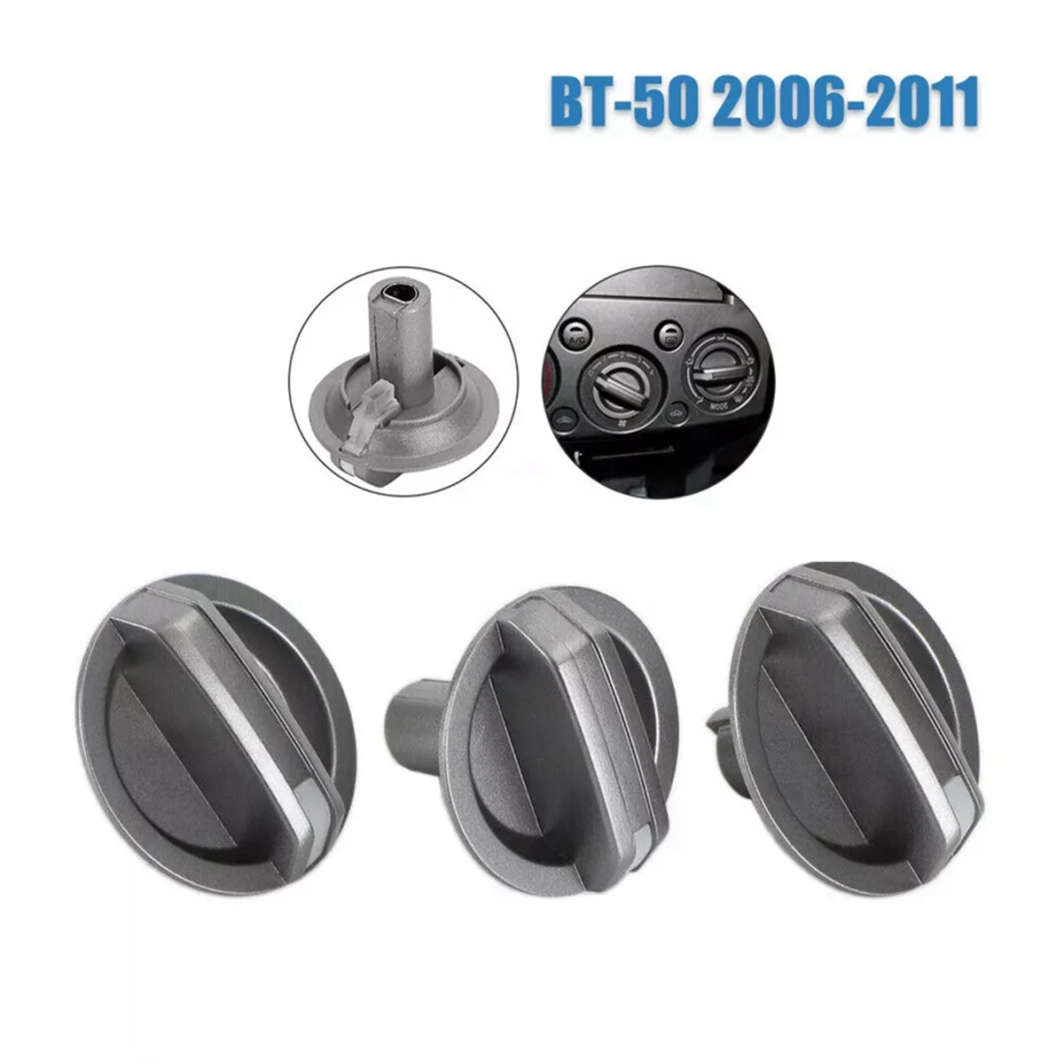 1 комплект, ручка управления скоростью вентилятора обогревателя и кондиционера, подходит для Ford Ranger PJ PK Mazda BT-50 UR56-61-195C