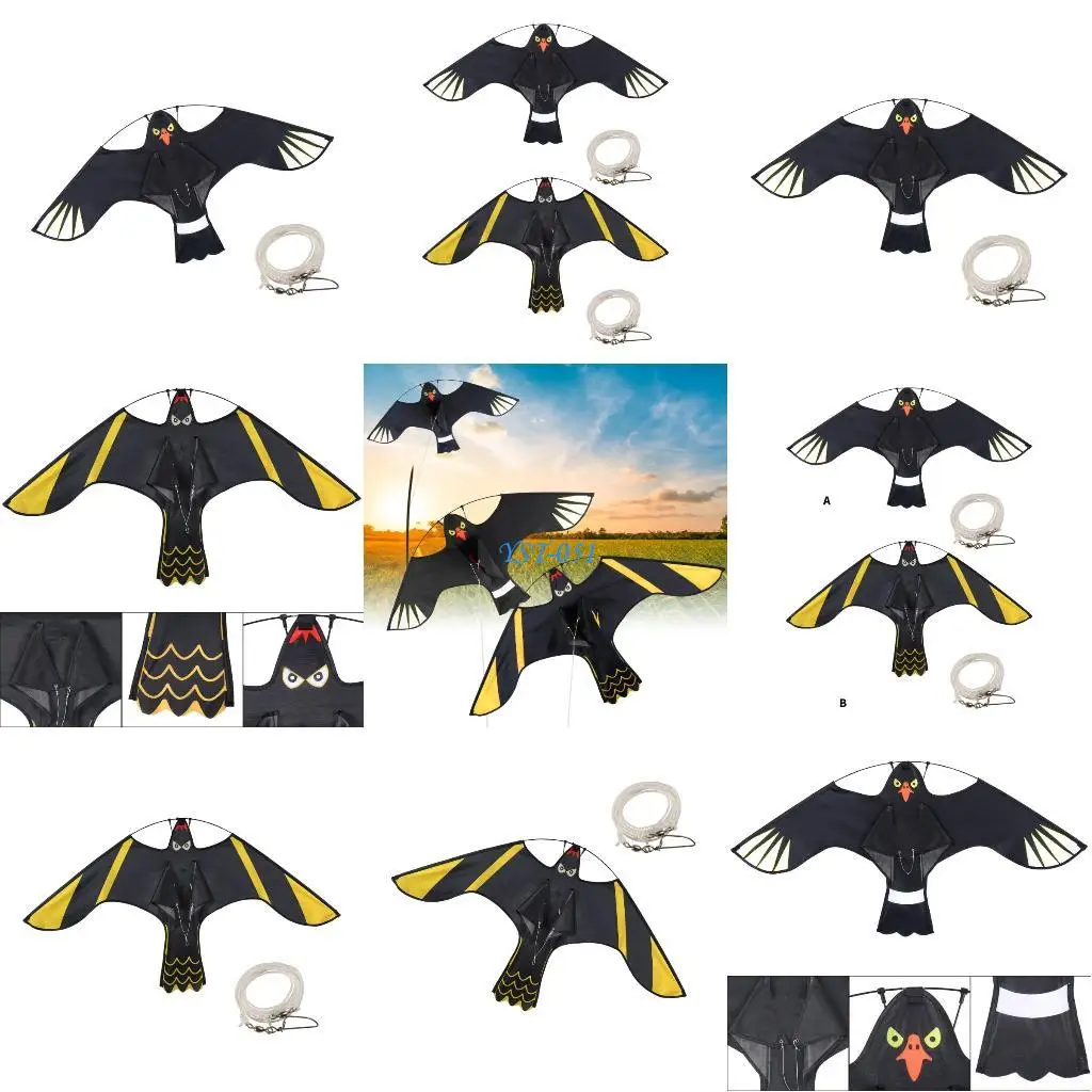 

E15A Отпугиватель птиц Flying Hawks Kite отпугиватель птиц для эффективной защиты от птиц