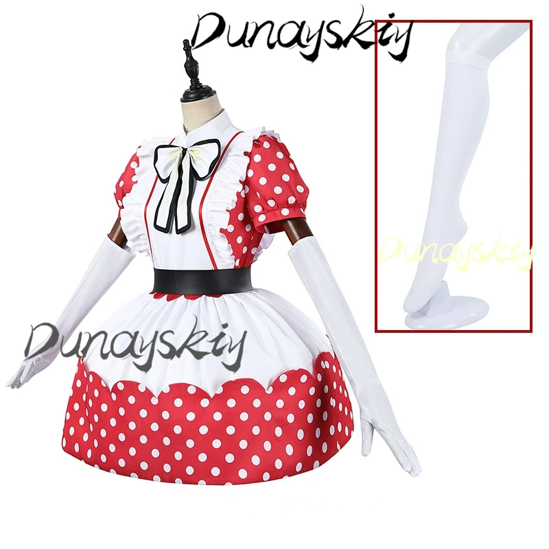 Anime Oshi No Ko Ruby Cosplay Parrucca del costume di scena Set completo Hoshino Rubii MEM Kana Parrucca del vestito cosplay per le donne Abiti personalizzati