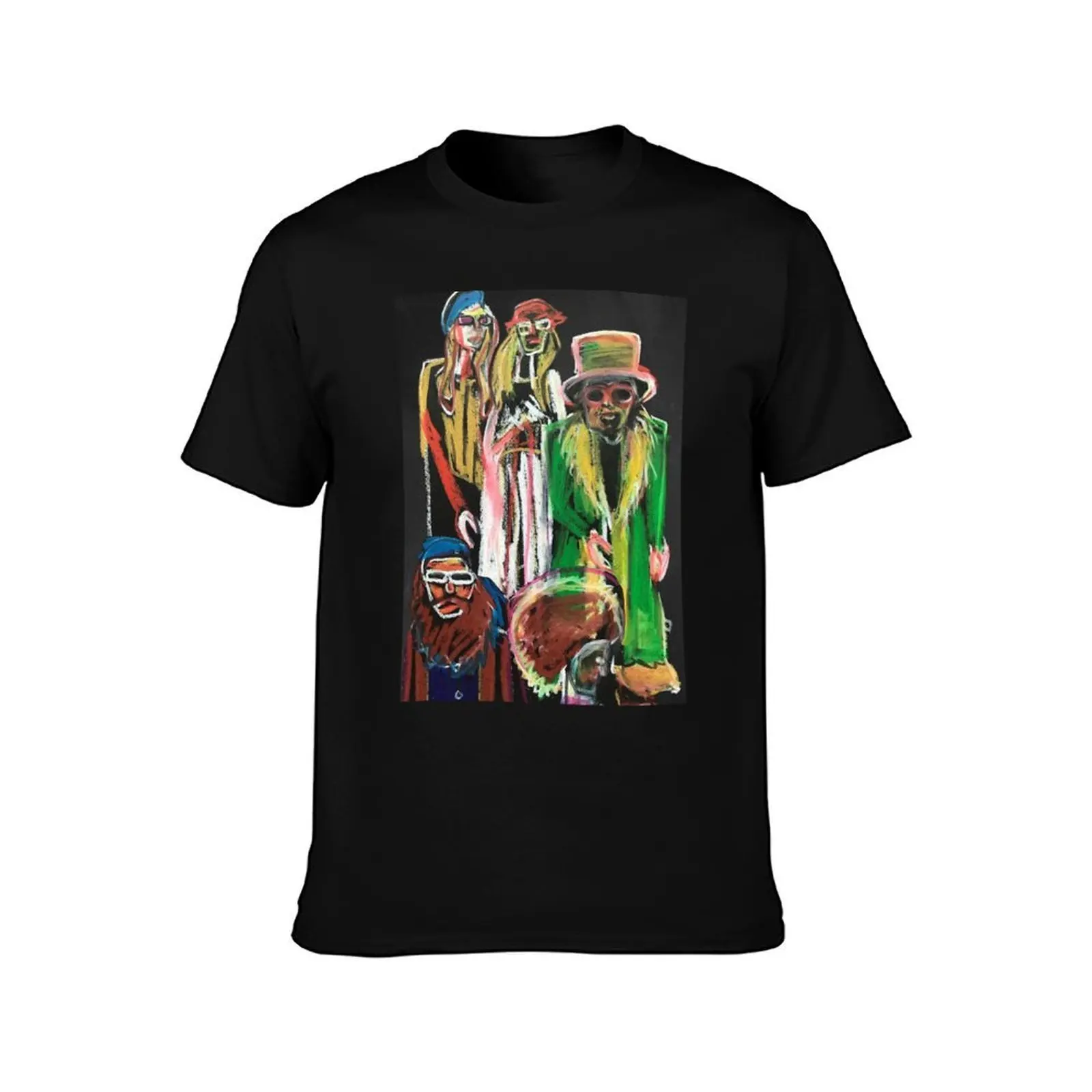 TroutMask Replica Cpt Beefheart T-Shirt Worker Basic Short Sleeve Tee T-Shirt