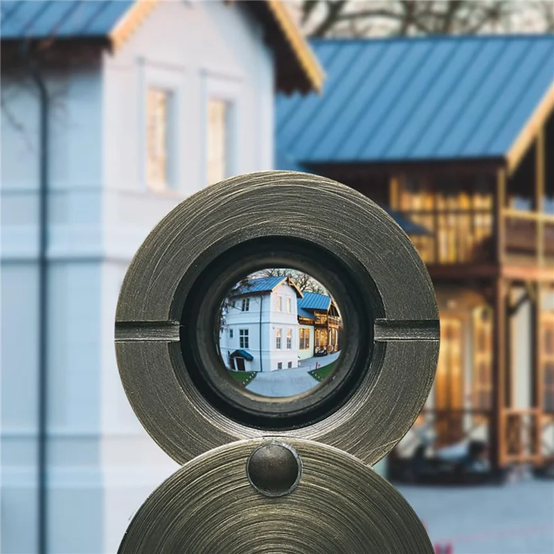 Fori per porta in ottone massiccio da 220 gradi con punta da trapano da 16 mm, spioncino per porta da 0,63 pollici con privacy, facile da usare durevole Un nuovo