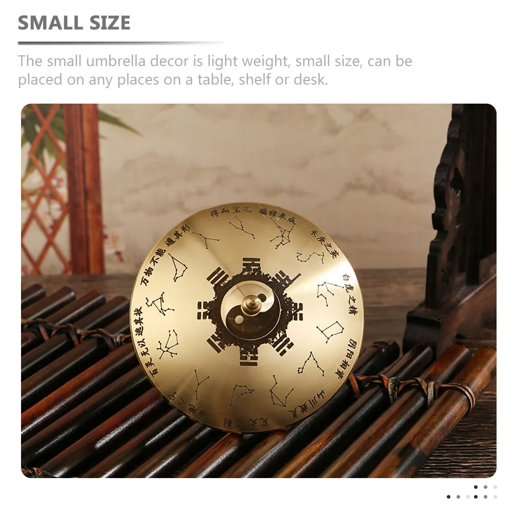 

Mini Metal Umbrella Craft Brass Vintage Style Table Decoration Small Umbrella Ornament Tiny Umbrellas Small Umbrellas