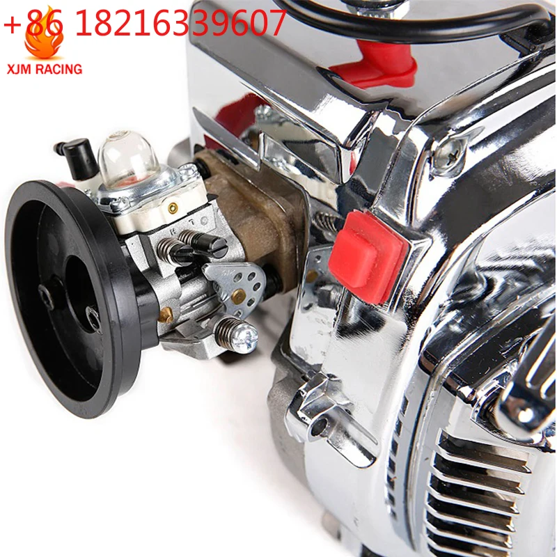 TAO 36CC 4 Bolts Chrome Engine for 1/5 Hpi Rovan Km Baja 5b 5t 5sc Ss Losi 5t Mcd FG GoPed RedCat RC CAR PARTS