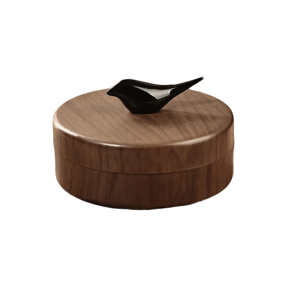 Stainless Steel Lining Small Storage Box Bird Shaped Portable Plastic Organizer Large Capacity With Lid Jewelry Box Office Use