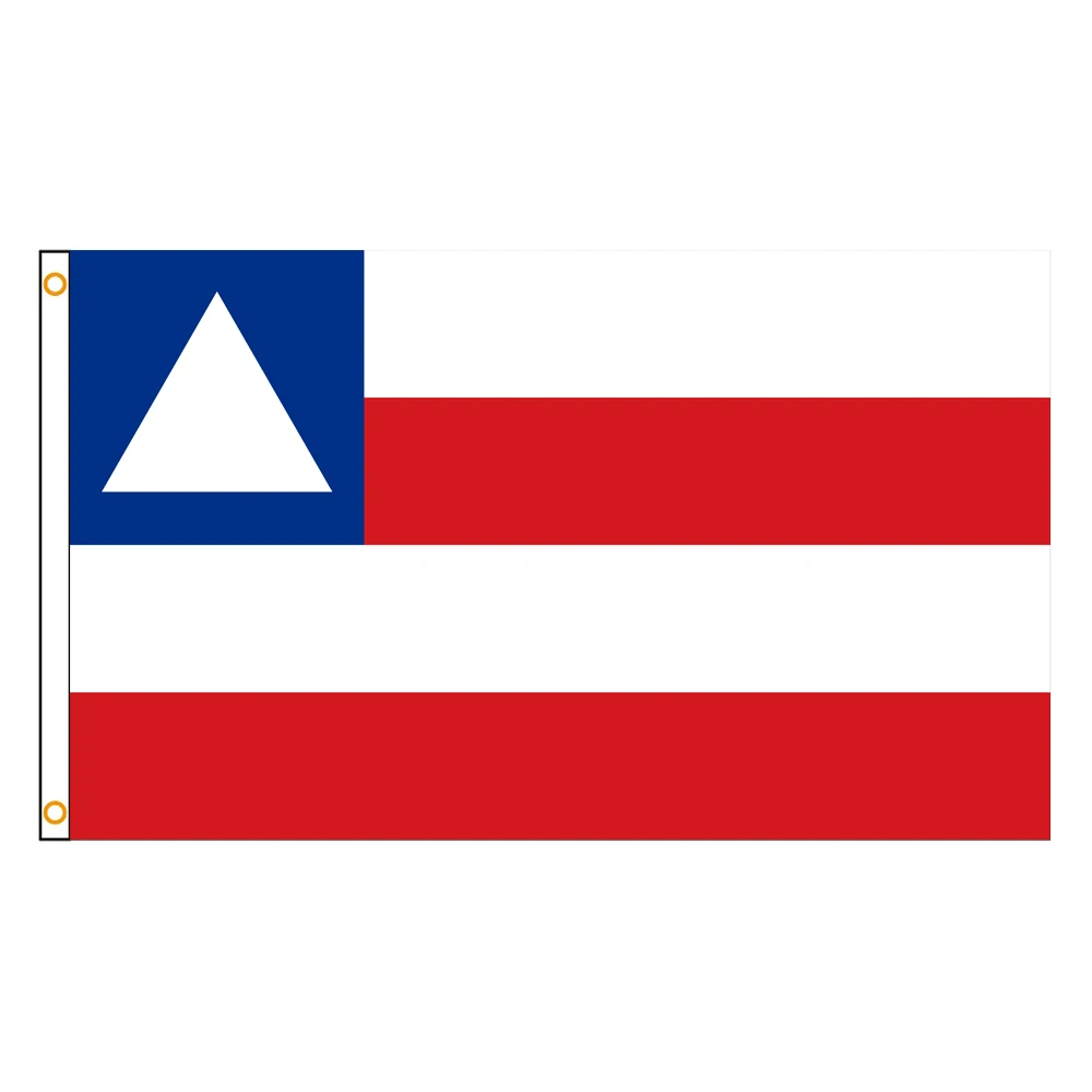 3x5 Ft Bahia Flag Vivid Color and Fade proof flags of Brazil Polyester with Brass Grommets 3 X 5 Ft