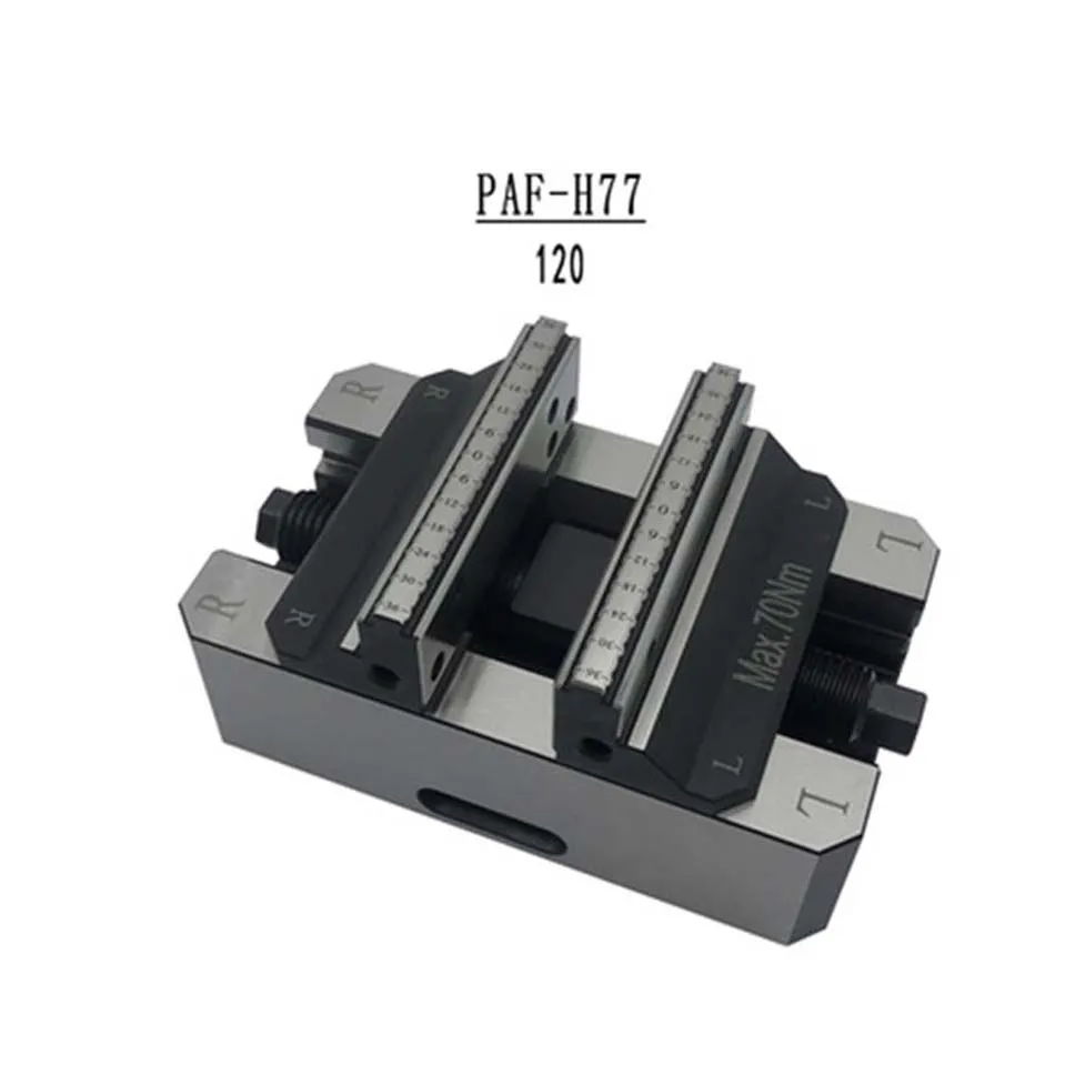 

High Precision Self-Centering Vise PAF-H77 Self-centering Vise Center Vice Fixture Tooling For Wire EDM PAF-H77-85/120/160/200