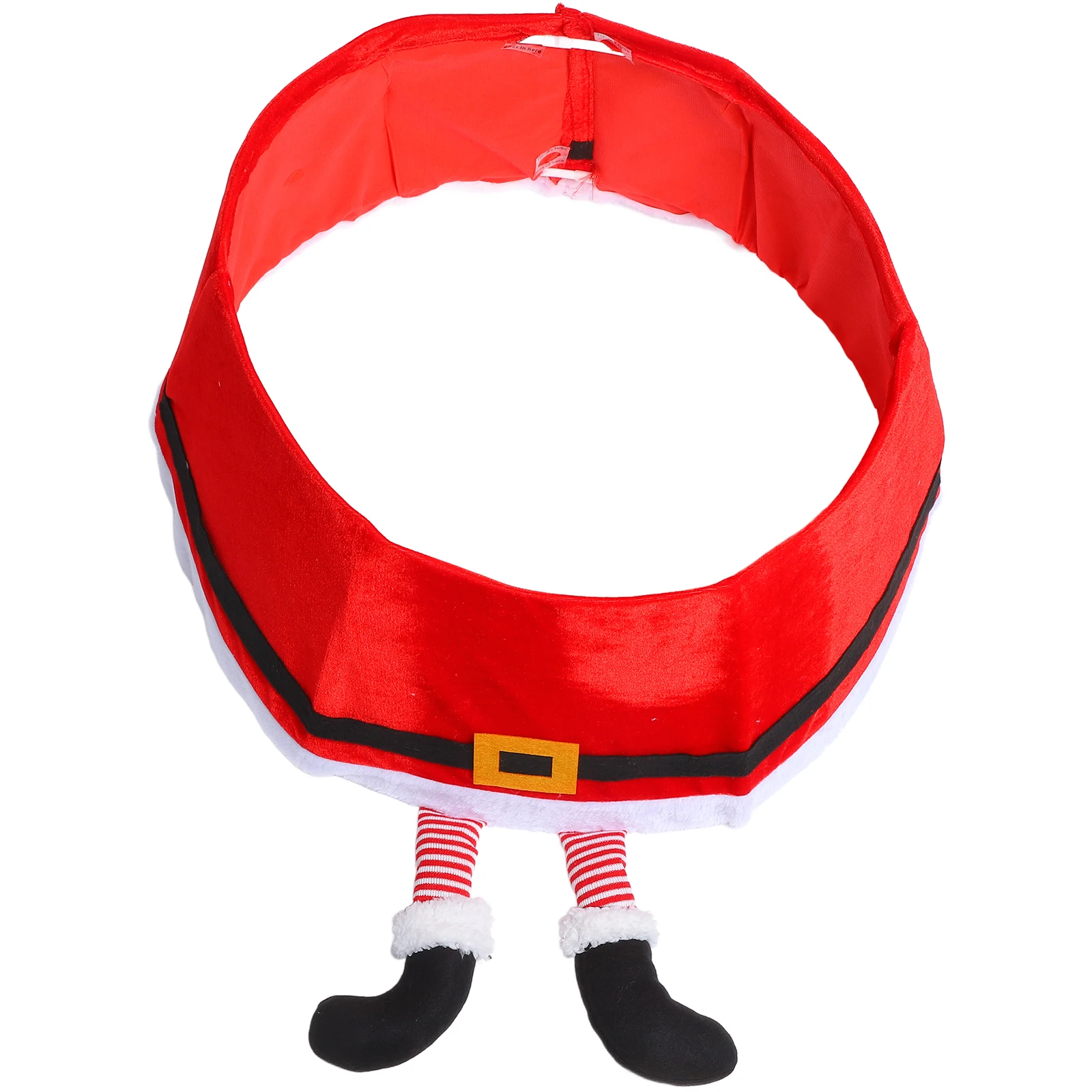 

Christmas Tree Collar Decor Base Farmhouse Style Non-Woven Holiday Party Decoration Ring For Artificial Xmas Tree