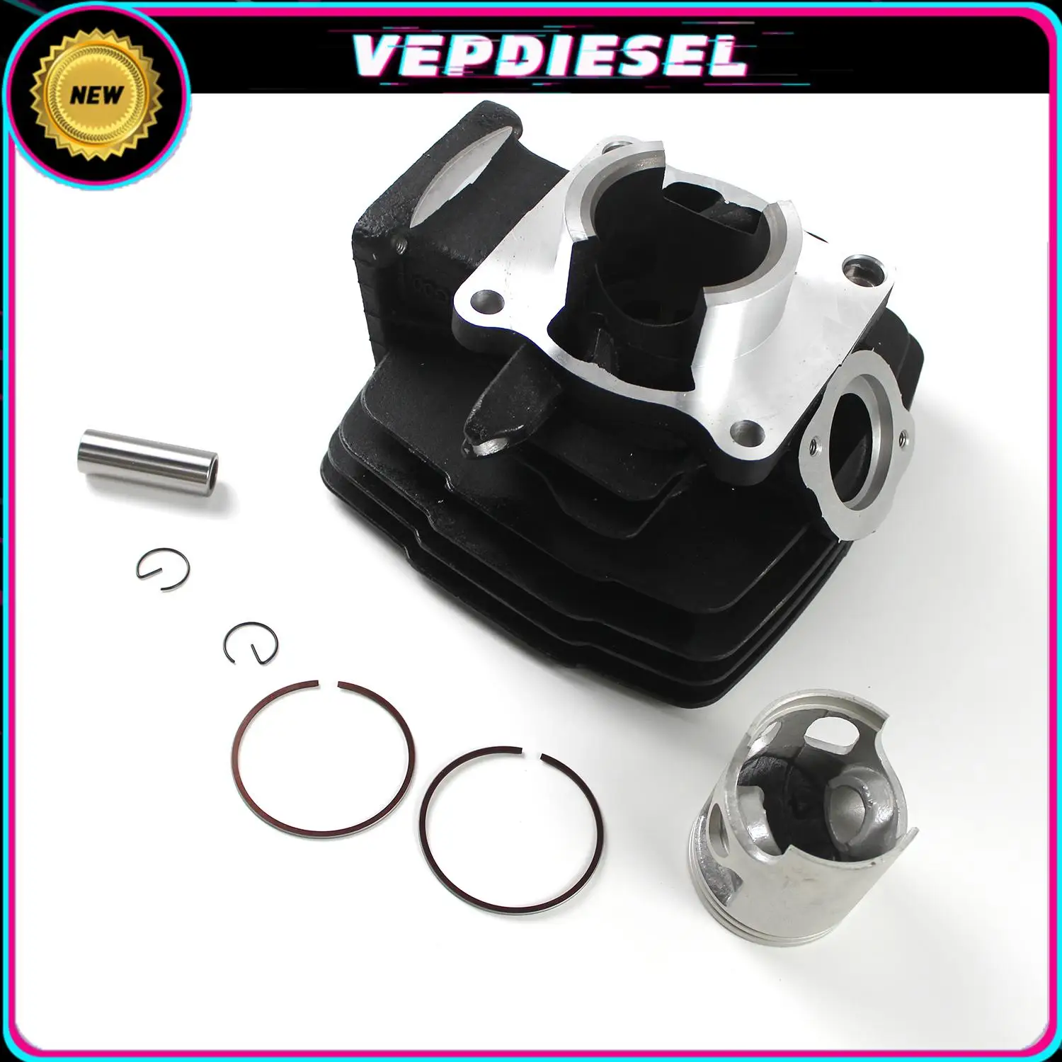 

Top End Piston Cylinder Gasket Kit 56mm 2A6-11311-00-00 444-11631-00-97 For Yamaha DT125 Motorcycle Cylinder Rebuild Kit
