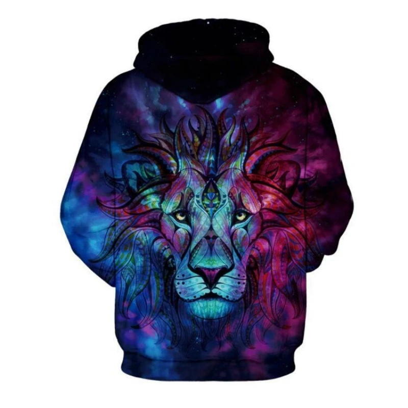 Fall Sweatshirt Fashion Trend Zipper Hoodie Digital Printed Jacket Top