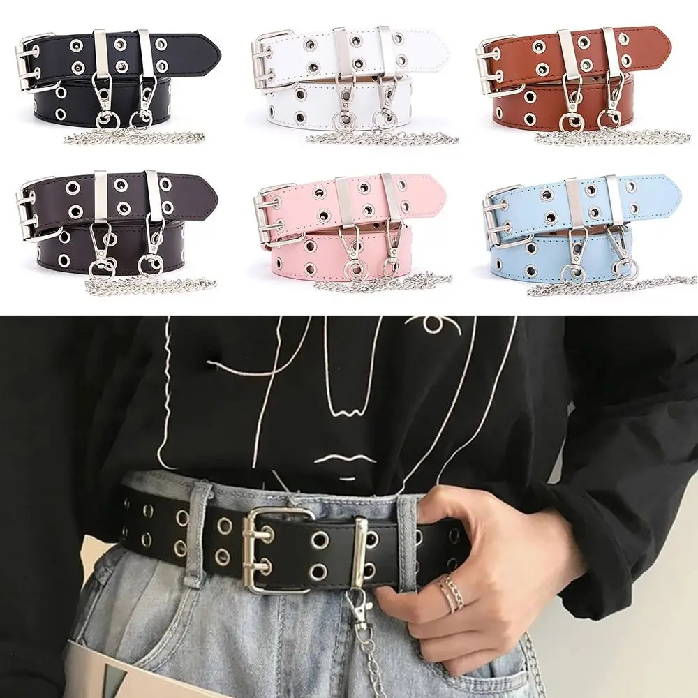 

Fashion Belts For Women Cummerbunds Sweater Overcoat PU Leather Adjustable Belts Goth Waistband Jeans Girdles Punk Waist Belt