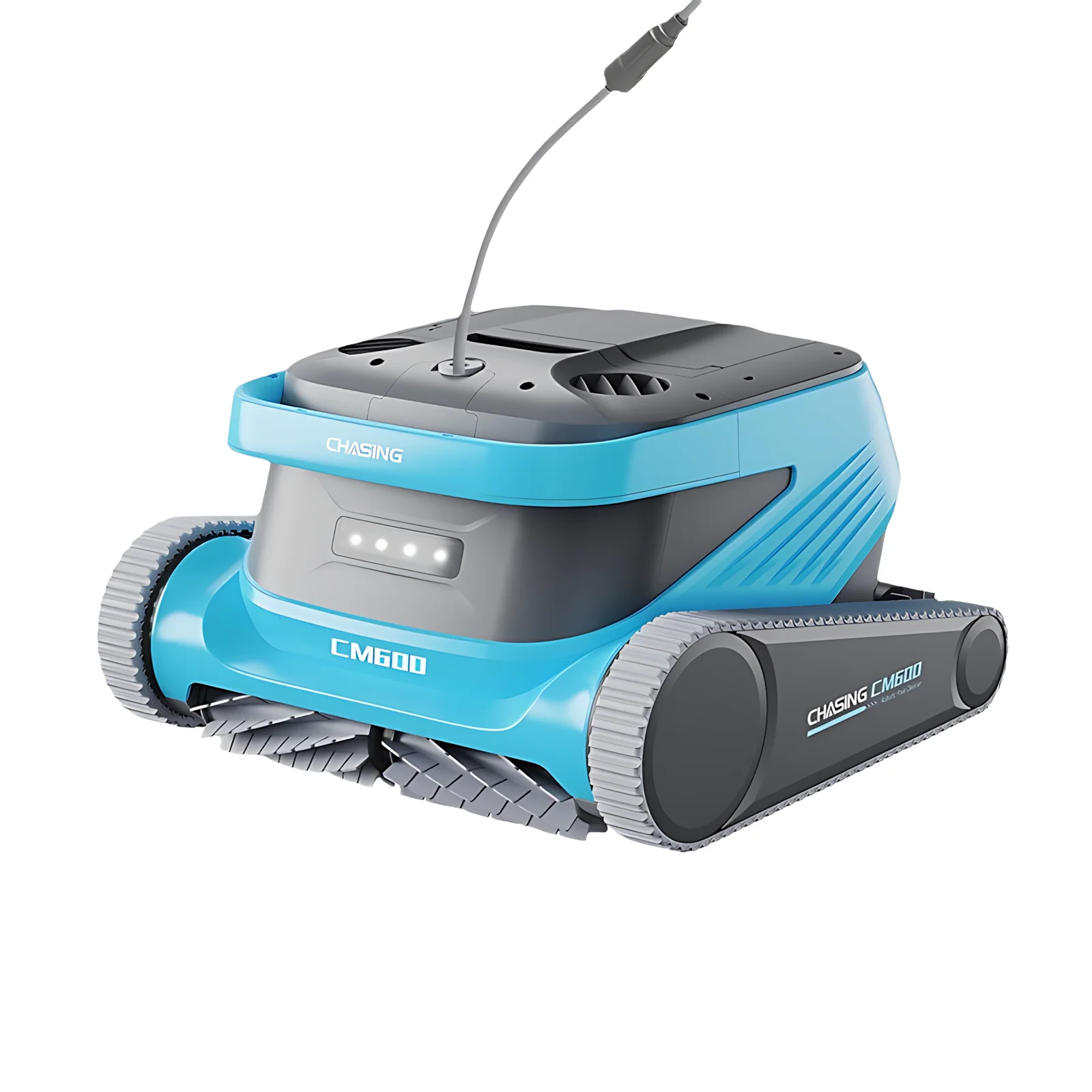 Robotic Pool Cleaner, Automatic Electric, Swimming Pool Cleaning, Durable Plastic, Efficient Debris Removal