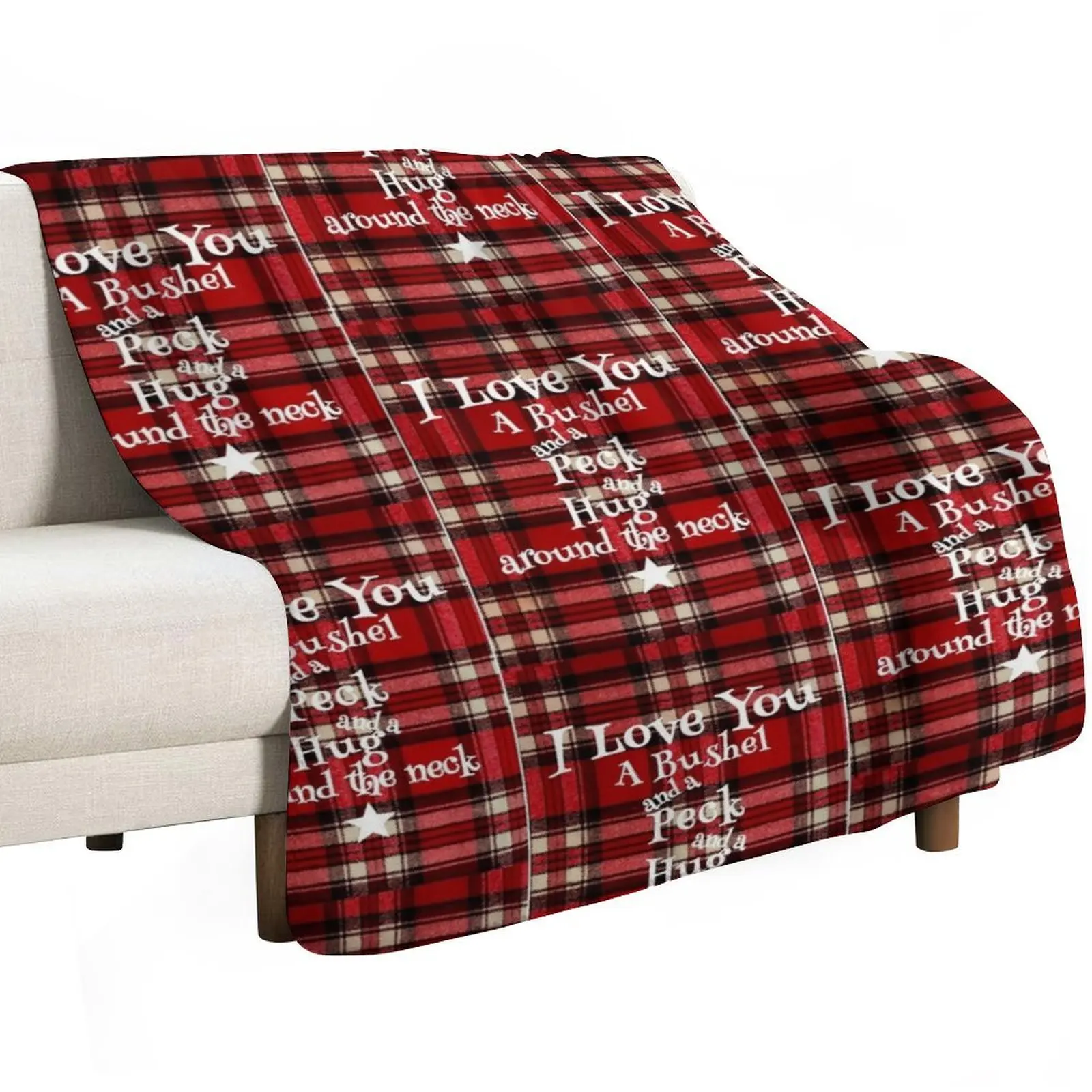 I love you a bushel and a peck Throw Blanket anime wednesday Single Multi-Purpose Designers valentine gift ideas Blankets