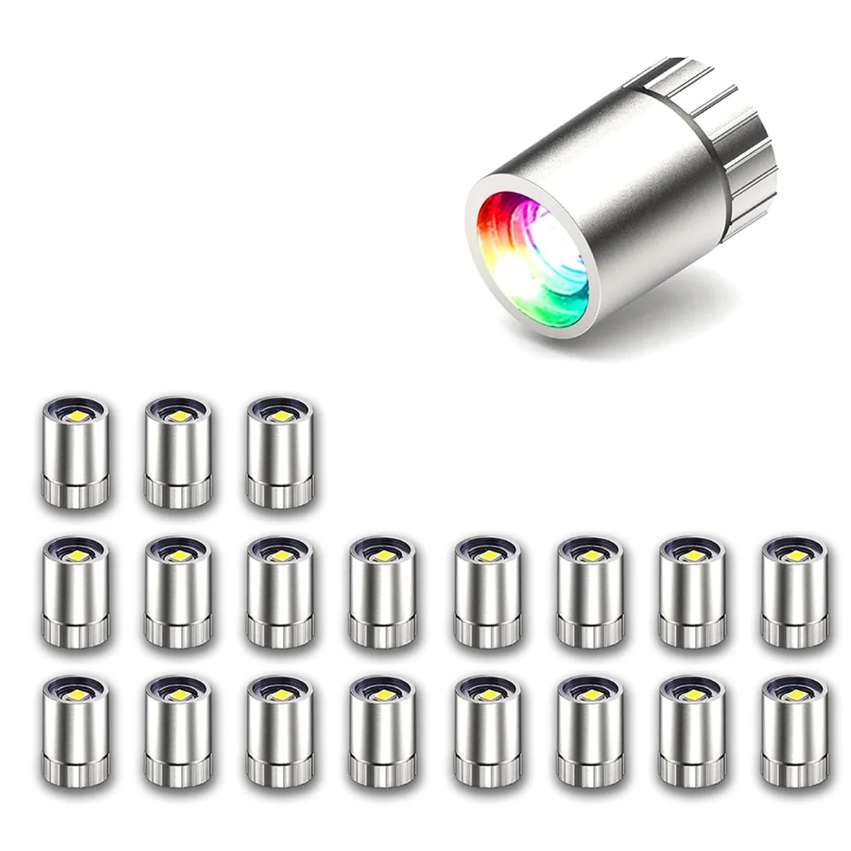 High-end 20 Pcs Miniature Led Lights,Tiny Lights for Hand Craft,Miniature Lights Battery Powered, Lights (Multi-Color Changing)