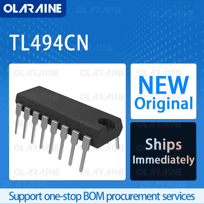 10/50/100Pcs TL494CN PDIP-16 original ic chip Switch controllers RoHS 2 Output Voltage 40 V Current 200 mA