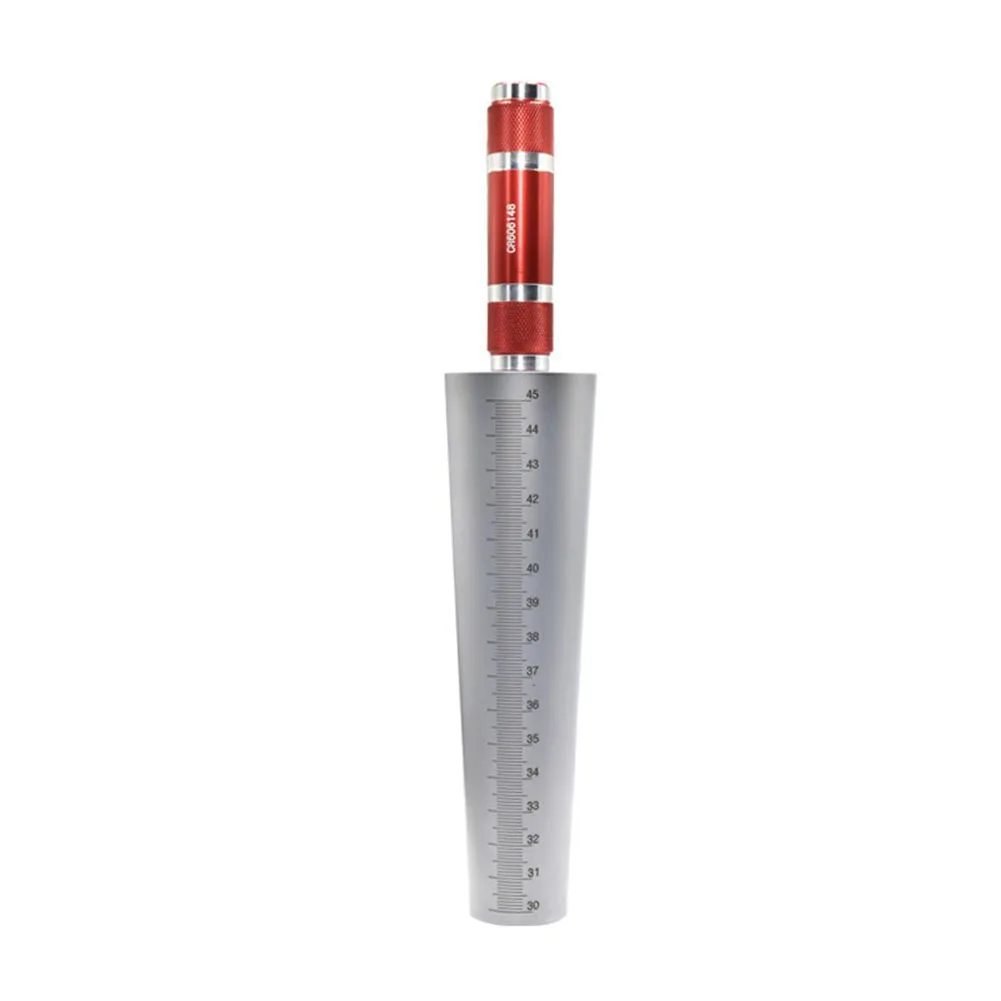 Calibro cilindrico conico 1-6.5mm 3-15mm 15-30mm 30-45mm Apertura 1 pezzo Spessimetro conico Misuratori di prova Rivelatori