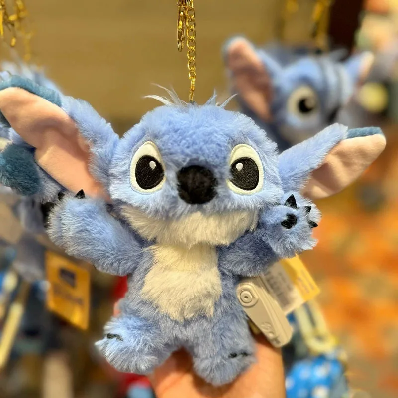 Porte-clés en peluche point mignon, figurine de film animé, marionnette à doigt, pendentif pour sac à dos, cadeau d'anniversaire pour enfants, en Stock, nouveau