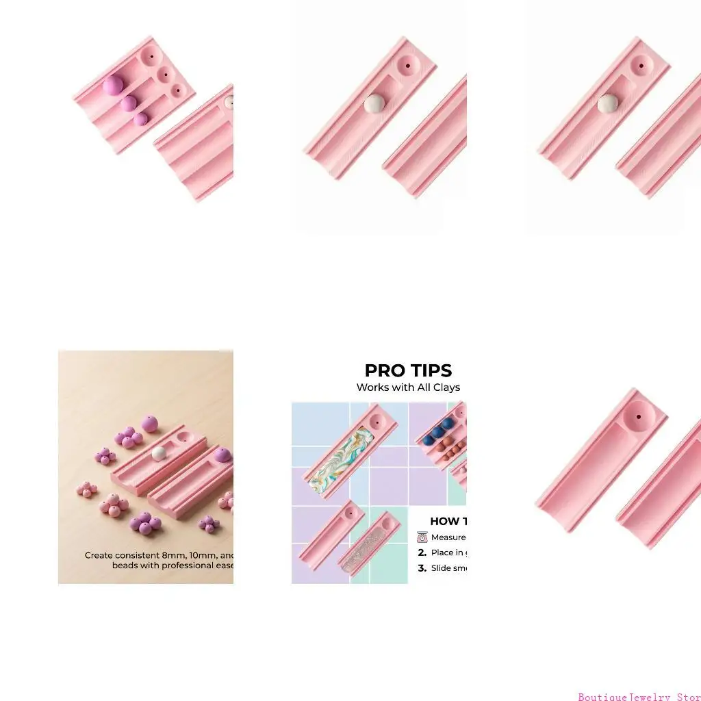 E1PE Clay Bead Forming Tool for Home Craft Projects and Polymer Clay Jewelry