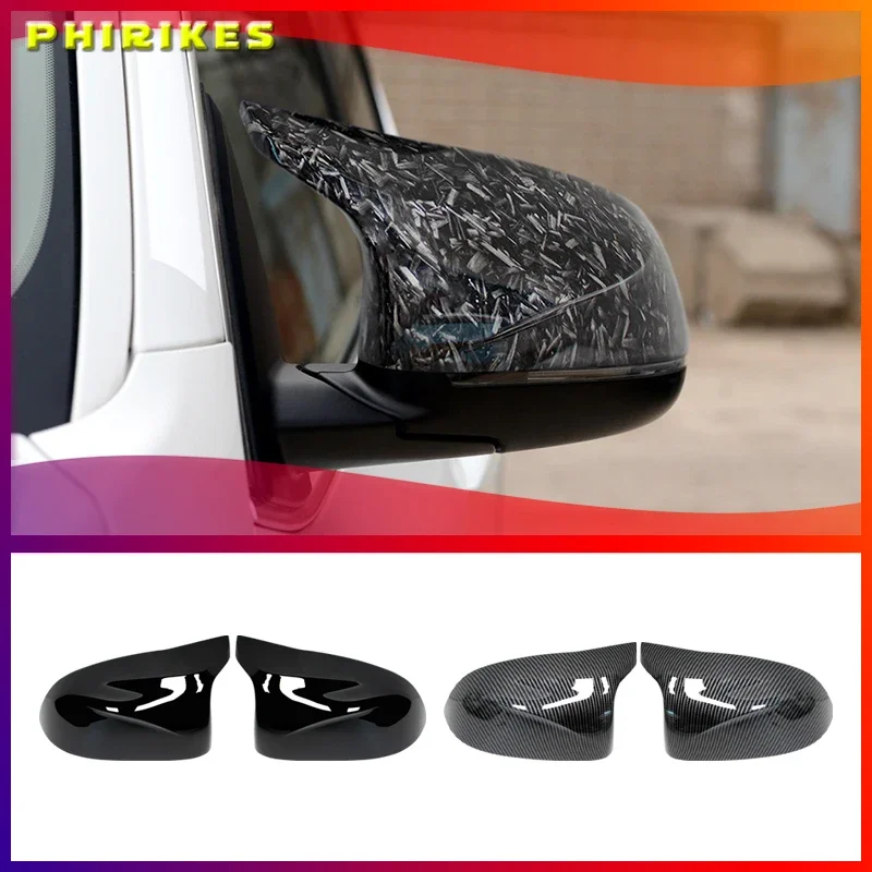 

For BMW F25 X3 F26 X4 F15 X5 F16 X6 2014 2015-2018 Look Replacement style Carbon Fiber Mirror Cover