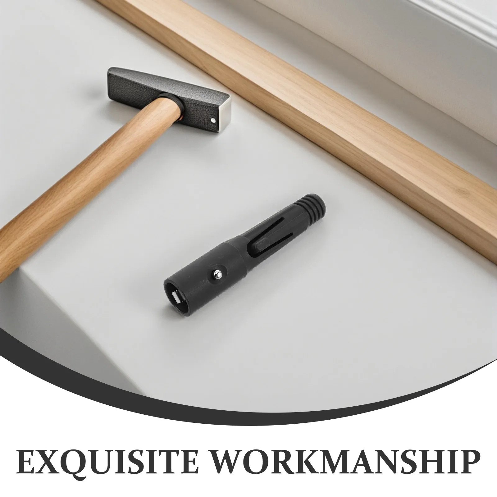 Mop Pole Adapter Threaded End Replacement Universal Mop Extension Rod Adapter for Broom Handle Household Cleaning Parts