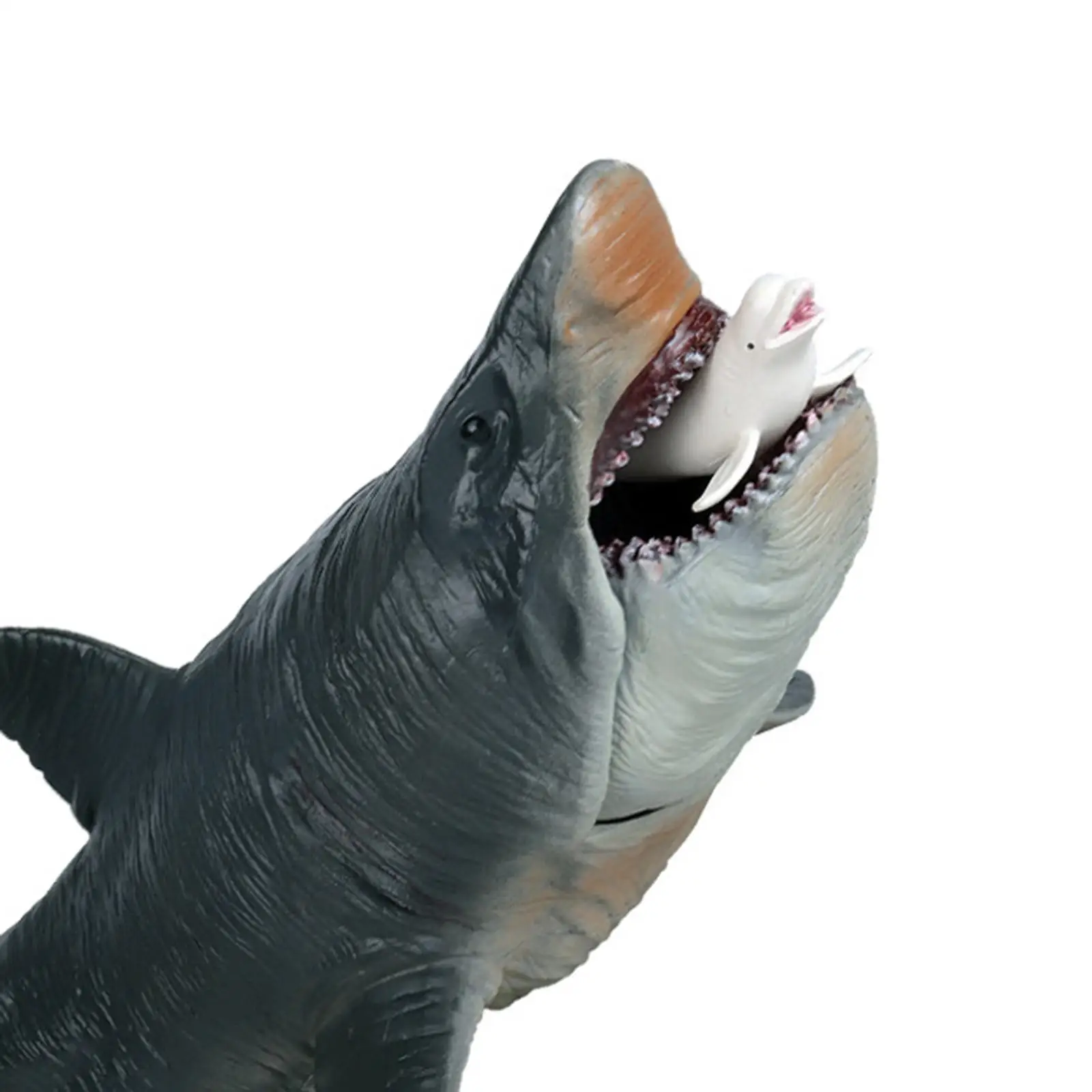 Figuras de acción de tiburón Megalodon, juego en miniatura, Animal, juguete