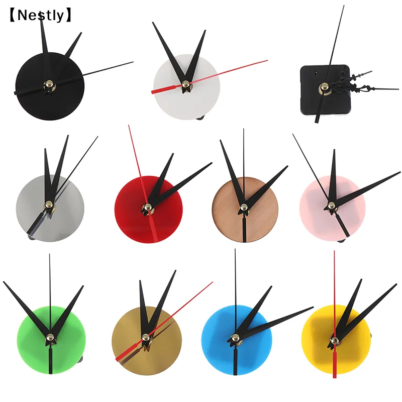 Geräuschlose Quarzuhr, DIY-Wanduhr, Uhrwerk, Mechanismus, Teile, Reparatur, Ersatz〔Nest〕