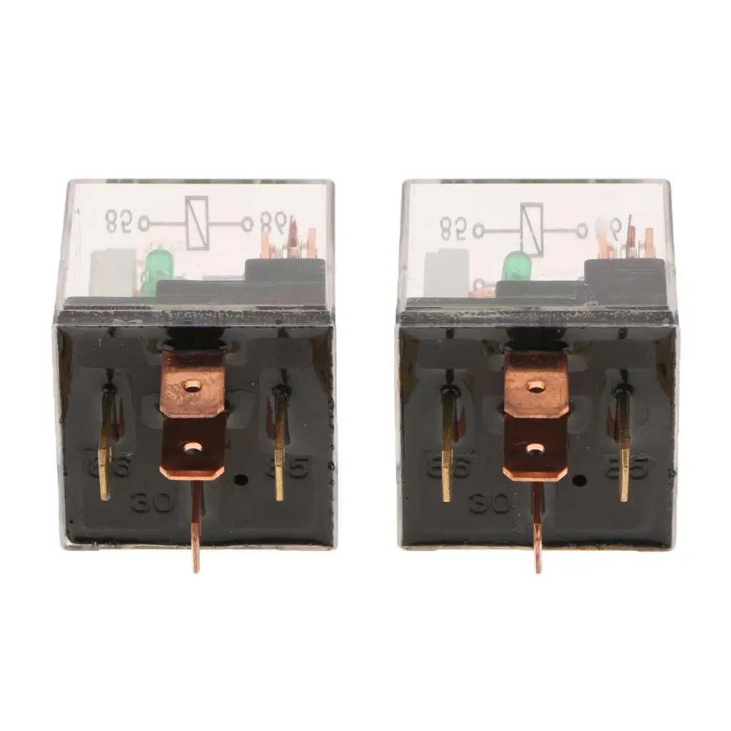 1 Pair JD1914 Automotive Car 12VDC 100A 5 Pins Switch Changeover SPDT Relays