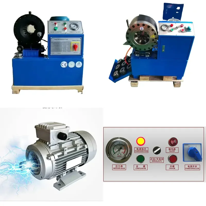 Automatic Hydraulic Hose Crimping Machine 2 Inch 6mm to 51mm Range Factory Price for Rubber Product Making Machinery