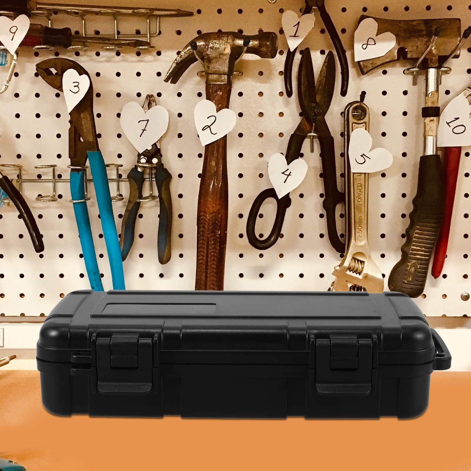 

Waterproof Protective Case Portable Tool Box Shockproof Storage Organizer Durable Impact Resistant Plastic Small Hard Box Travel