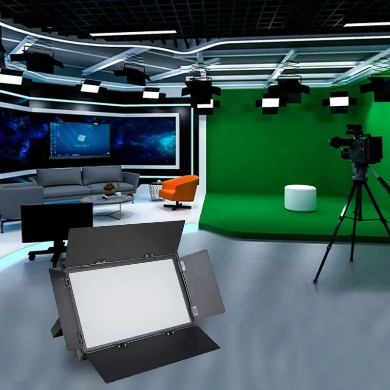 100 Watt White/Warm White Three Color Soft Fill Light Euro Plug Hand in Hand Professional Video Light Studio Video Conference