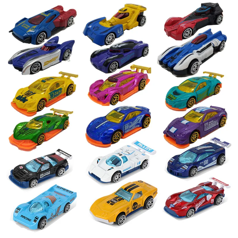 Children Alloy Car Model Car Ornaments 1:64 Simulation Racing Car Toys Various Styles Of Racing Cars Birthday Gift Toys For Boys