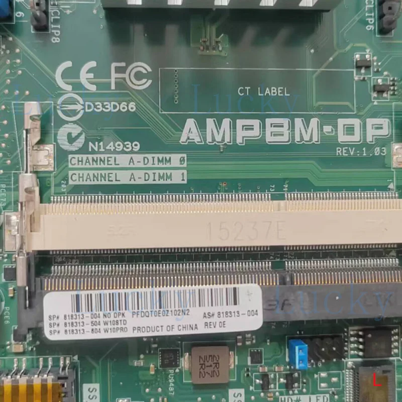 f   For HP AMPBM-DP AMD all-in-one machine mainboard  818313-004