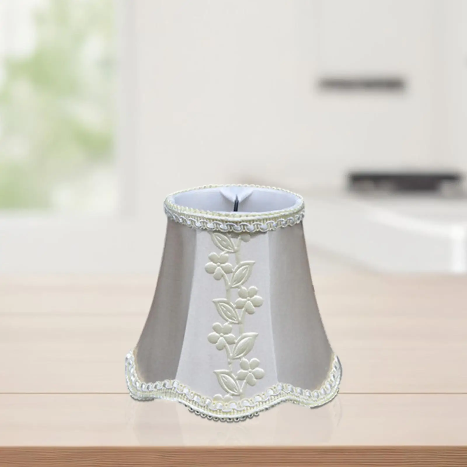 Cloth Fabric Chandelier Lamp Shade for Candle Bulbs Lighting Droplight Cover