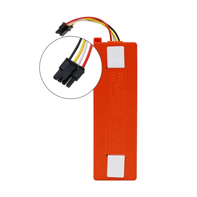 لبطارية المكانس الكهربائية الروبوتية Xiaomi 14.4V الجيل 1 والجيل 2 Roborock 1S وSDJQR01RR