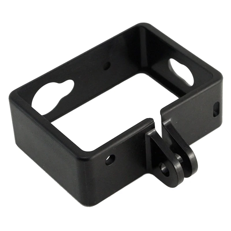 Protective Housing Side Border Frame Case for Xiaomi Yi Xiaoyi Action Sport Camera Accessories Black