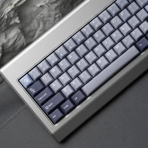 Domikey Hush Cherry Profile abs double shot semi retroilluminato keycap per mx tastiera poker 87 104 xd64 xd68 BM60 BM65 BM68 BM80 Viola