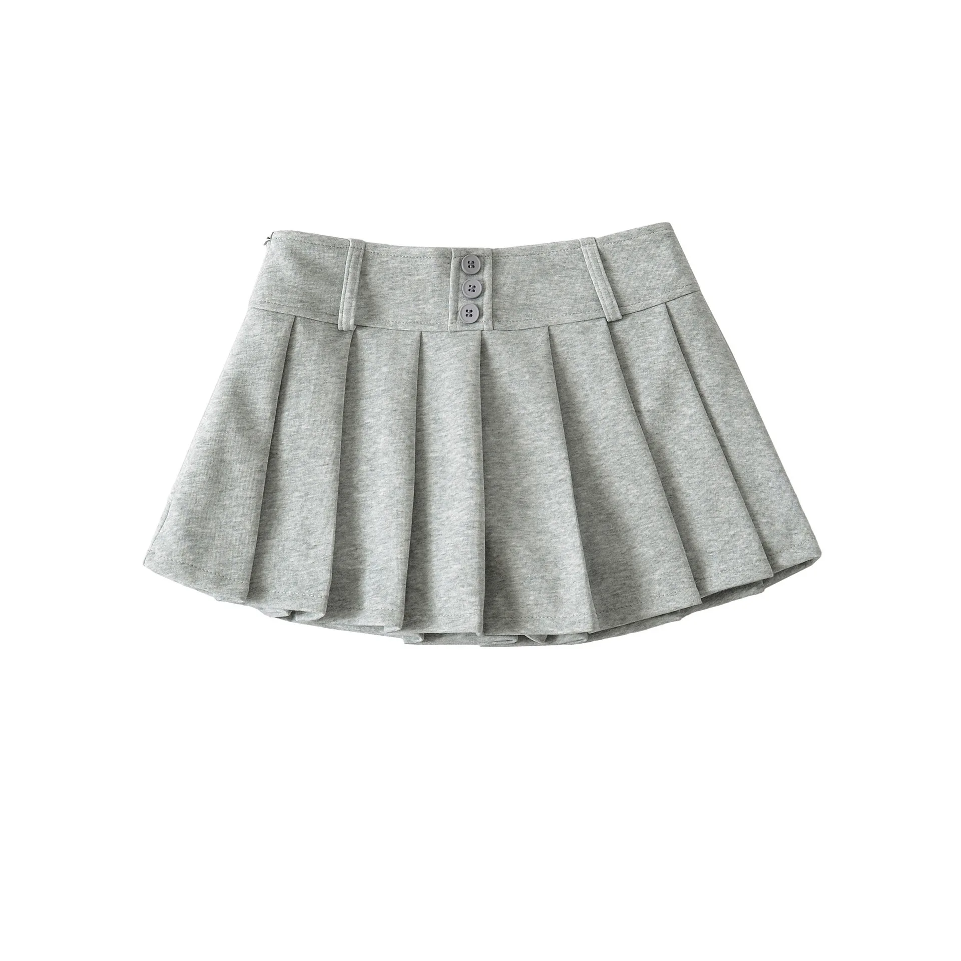 

Американский повседневный стиль, студенческая полуюбка с высокой талией, короткая юбка для женщин, осенняя короткая юбка с защитой от воздействия, элегантная UKVY