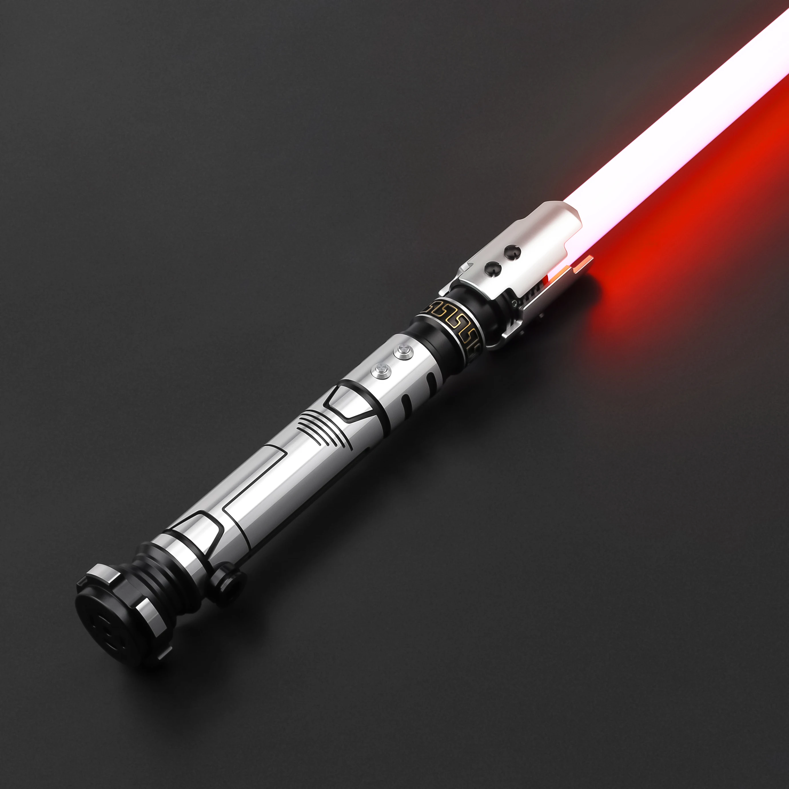 TXQSABER Lightsaber Judger Laser Sword Light Sword SD RGB Neo Pixel Metal Handle Smooth Swing FOC Blaster for Cosplay Adult Toys