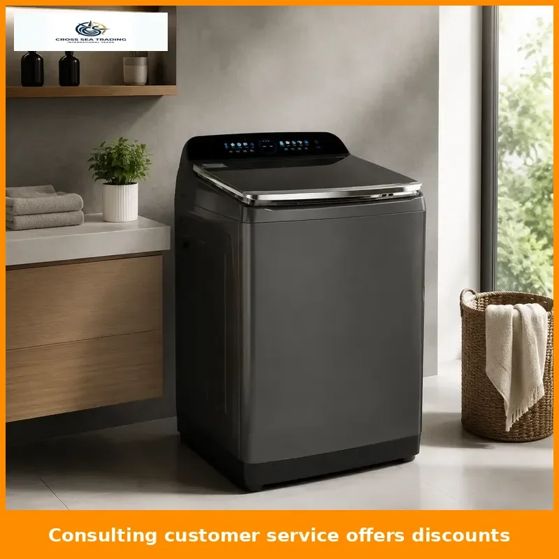 10Kg top-mounted fully automatic diode touch screen control washing machine drum drying function new intelligent washing