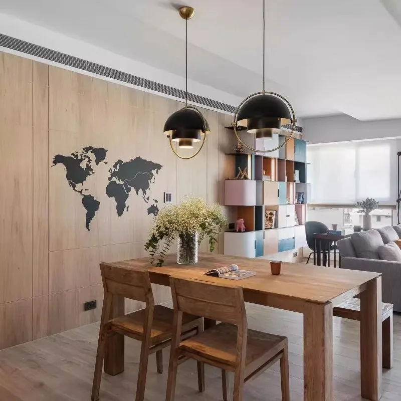 Danish Rotating Gubi Metal Helmet Pendant Bar Restaurant Modern Designer Bedroom Bedhead Iron Decorative Light