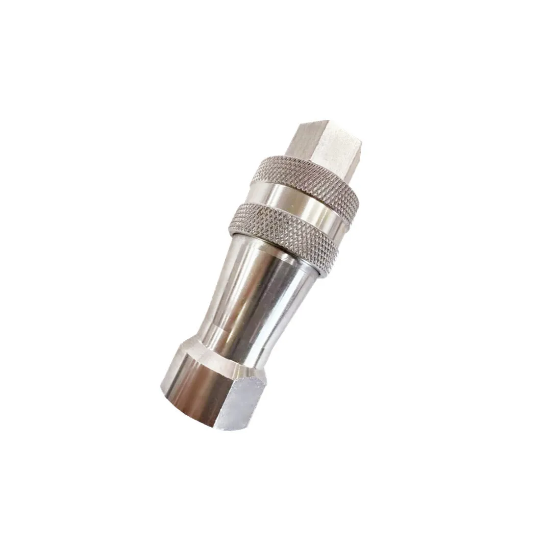 Hydraulic Quick Coupling 7241-B Stainless Steel 304 Internal Thread Connector Compatible with Standard Systems